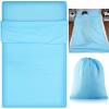 Irenare Self Tan Sleep Sack Reusable Body Self Tanners Lightweight Breathable Tanning Sleeping Sac for Bed Travel Sleeping Bag(Blue) view 1