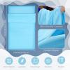 Irenare Self Tan Sleep Sack Reusable Body Self Tanners Lightweight Breathable Tanning Sleeping Sac for Bed Travel Sleeping Bag(Blue) view 2