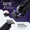 SUPRENT PRO Professional Hair Clippers for Men - High Torque Brushless Motor & Detachable Blade - Cordless Hair Trimmer Set for Barbers with Charging Stand - Premium Gift Hair Clipper Kit view 2