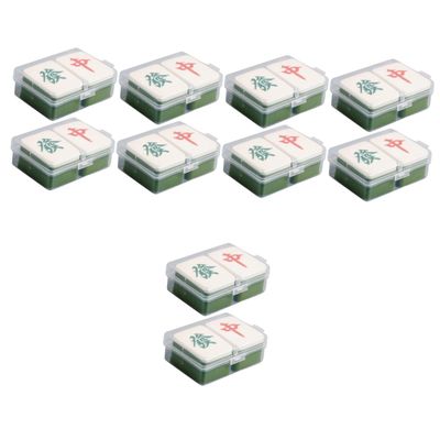 LALAFINA 20pcs Mahjong Makeup Applicators Soft for Liquid Loose Gentle Hydrophilic Beauty Tools Design for Easy Application Travel-friendly Reusable