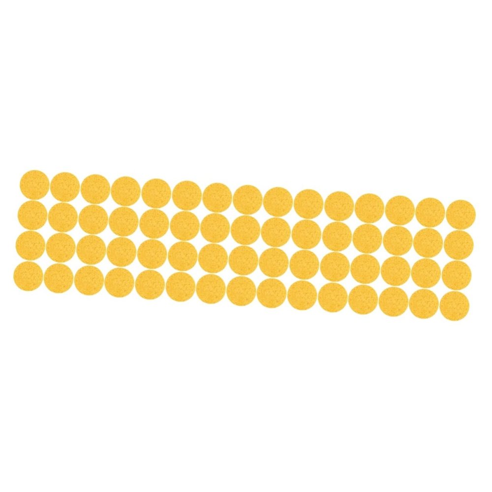 LALAFINA 60pcs Makeup Removal Sponge Round Cotton Pads for Face Blending Sponge Powder Puff Natural Cellulose Reusable Makeup Pads