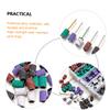LALAFINA 3sets Nail Drill Sanding Bands Mandrel Bit for Nails Fine Manicure Buffing Mandrel view 2