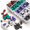 LALAFINA 3sets Nail Drill Sanding Bands Mandrel Bit for Nails Fine Manicure Buffing Mandrel view 3