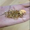 Bead It Wear It Love It 10 Stainless Steel Hair Beads for Loc Braids Twist and Natural Hair, Loc Beads, Dreadlock Hair Accessories, Loc Jewelry (5mm, Gold) view 2