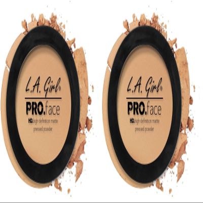 LA GIRL PRO Face Powder - Soft Honey (Pack of 2)