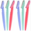 Diane D220 Eyebrow Facial Hair Shaper Trimmer, Dermaplaning Razor - 6 Pack view 1