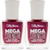 Sally Hansen Mega Strength, Here To Stay, 0.4 Fl Oz (Pack of 2) view 1