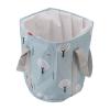 EVGATSAUTO Portable Foot Bath Bucket, Foot Bath Light Weight Large Capacity Insulated Multifunctional Ergonomic Handle for Travel (Blue Small Tree) view 4