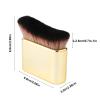Gold Self Tanning Brush Applicator - Self Tanner Blending Brush for Face and Body view 2