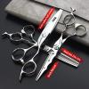 6/7 inch professional hair clippers 440C salon scissors hair cutting set efficient scissors (6 inch-3pc-B) view 2