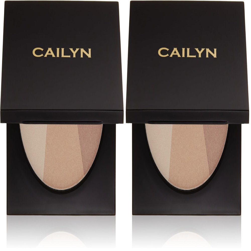 CAILYN O! Triple Highlighter Palette (Pack of 2)