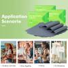 Oil Absorbing Sheets with Bamboo Charcoal - 6 Pack (720 sheets) Oil Blotting Sheets For Face, 20% More Makeup Friendly High-performance Handy Face Blotting Paper for Oily Skin view 3