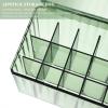 Alipis Lipstick Organizer Transparent Storage Box for Makeup Capacity Lip Gloss Holder for Desktop Use Stylish and Pet Material for Bedroom Vanity and Dressing Table view 4