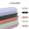 Alipis Lash Tweezers Holder Box Double Layer Sponge Eyelash Extension Tweezer Box Convenient Storage view 2