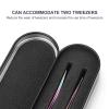 Alipis Lash Tweezers Holder Box Double Layer Sponge Eyelash Extension Tweezer Box Convenient Storage view 3