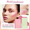 Lovelycat On-the-Go Makeup Blush Stick Tinted Moisture Stick, Shadow Lips Cheek Blusher Creamy Long Lasting Natural Nude for All Skin Natural Waterproof, Long Lasting (Pink) view 2