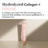 NOWATER Collagen Eye Cream for Wrinkles, Puffiness, Dark Circles - Hydrolyzed Collagen & Beta-glucan for Improved Under-eye Area, Korean Skincare (0.88 fl.oz) view 2
