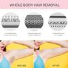 Electric Razor - Shaver - Trimmer for Women: 2 in 1 Painless Body Razors and Facial Hair Remover - Rechargeable Hair Removal Kit for Face Body Leg Bikini Underarm Arm view 4