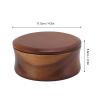 TOPINCN Men Wooden Shaving Brush Bowl Cup Foam Bowl Tool Mug Shaving Bowl Maple Wooden Scrub Bowl Serve Bowl Shaver Serving Bowl Chimney Brushes view 3