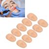 10pcs Training Head Face Practice Fake, Microblading Permanent Makeup Mannequin 3D Soft Silicone Eyebrow Lip for Beginners, Artists, Practice view 3