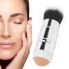 2 in 1 Face Oil Absorbing Roller, Volcanic Stone Rolling Stone Ball,Face Oily Skin Control Tool, Suitable For Female Girls Makeup Massage Beauty Accessories (Coffee) view 2