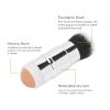 2 in 1 Face Oil Absorbing Roller, Volcanic Stone Rolling Stone Ball,Face Oily Skin Control Tool, Suitable For Female Girls Makeup Massage Beauty Accessories (Coffee) view 3