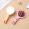 Air Bag Comb, Hair Mirror, Comb, Plastic Air Cushion Massage Comb, Travel, Portable Smooth Hairdress, Hairdress, Curly Hair, Comb with Mirror view 3