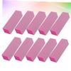 Beavorty 10pcs Nail Sponge Nail Shiner Tool for Manicure Pedicure Four-Sided Buffer for Shaping Polishing Portable Accessory for Home Salon Use view 3