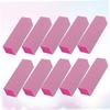 Beavorty 10pcs Nail Sponge Nail Shiner Tool for Manicure Pedicure Four-Sided Buffer for Shaping Polishing Portable Accessory for Home Salon Use view 4