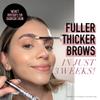 Glamnetic Full Volume Brow Enhancing Serum | Strengthens & Conditions | Infused with Custom Blend of Vitamins and Performance Based Ingredients | 0.1 fl oz view 2