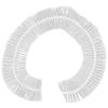 100 pcs PrettyClaw Disposable Spa Chair Liners Elastic Bags for Pedicure and Foot Massage Fits Most Salon Chair Tubs Clear view 2