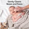 Nolla Nose and Face Wipes for Babies & Kids with Saline, Vitamin E, & Aloe | Unscented | Compostable, 180 Count (6 Packs of 30) view 2