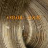 Easyouth Weft Hair Extensions Balayage Hair Extensions Sew in Dark Brown to Light Brown Ombre with Blonde Weft Hair Extension Human Hair Short Straight Hair 12 Inch 70G view 2