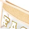 ZITEZHGO Letter Clear Makeup Bag Large Travel Toiletries Bag Makeup Pouch Cute Cosmetic Bag Organizer Purse (ClearA) view 2