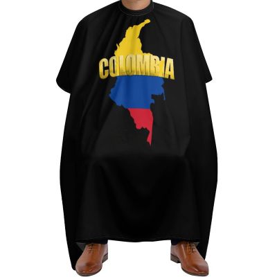 Colombia Flags Barber Cape for Adults Professional Salon Hair Cutting Cape Hairdresser Apron