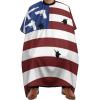 American Flag Guns and Bullet Holes Barber Cape for Adults Professional Salon Hair Cutting Cape Hairdresser Apron view 1