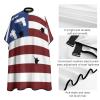 American Flag Guns and Bullet Holes Barber Cape for Adults Professional Salon Hair Cutting Cape Hairdresser Apron view 4