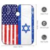 American Israel Flag Barber Cape for Adults Professional Salon Hair Cutting Cape Hairdresser Apron view 2