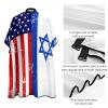 American Israel Flag Barber Cape for Adults Professional Salon Hair Cutting Cape Hairdresser Apron view 4