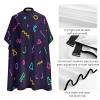 80s 90s Memphis Shape Barber Cape for Adults Professional Salon Hair Cutting Cape Hairdresser Apron view 4