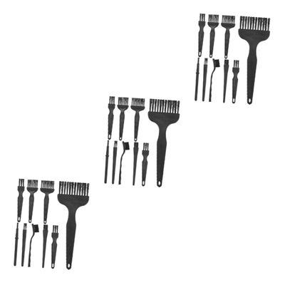 minkissy 24pcs Men Razor Cleaning Brush Series Replacement Head Shaver Cleaning Tools Supplies