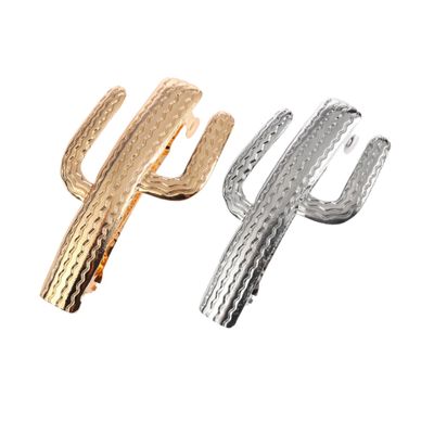 FRCOLOR 2pcs Beautiful Cactus Hairpin Creative Hair Accessories for Women for All Occasions for Styling and Updos