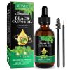 Jamaican Black Castor Oil,Organic Castor Oil for Hair Growth,Body Message Castor Oil -Essential Oil for for Eyelashes, Eyebrows Growth, Skin Moisturizer (60ml) view 1