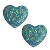2 PCS Green Pocket Hug Heart 2023 New Mini Cute Pocket Hug Decoration Special Encourage Birthday Wedding Party Valentines Gift Decoration,Gifts for Girlfriend, Boyfriend, Makeup Blenders and Sponges view 1