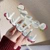 2 PCS Sweet Cherry Hair Claw Clips For Thin Thick Hair, Women Girls Elegant Cute Cherry Hair Crab Clip Ponytail Holder Hair Accessories Hair Clips view 2
