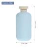 Alipis 2pcs Travel Shampoo Bottles with Cap Refillable Squeeze Containers for Toiletries Lotion Bottles for Outdoor Travel and Easy Refilling view 2