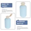 Alipis 2pcs Travel Shampoo Bottles with Cap Refillable Squeeze Containers for Toiletries Lotion Bottles for Outdoor Travel and Easy Refilling view 4