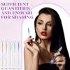 200 Pieces Mascara Wand Tube Set 100 Pcs Lash Spoolies for Eyelash Extensions 100 Pcs Diamond Empty Mascara Brush Disposable Colorful Eyebrow Applicator Makeup Tool (Bright) view 3