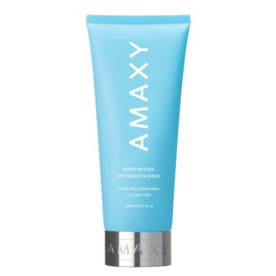 AMAXY Bond Intense Restorative Hair Mask  Deep Conditioning Treatment for Dry, Damaged Hair  Keratin-Enriched Formula for Frizz Control & Split End Repair  Sulfate-Free  6.76 fl oz