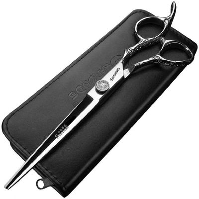 6/7/7.5/8/9-inch professional hair clippers, stainless steel sharp hair clippers, hair clippers for hairdressers7-in Cutting Scissors-A
